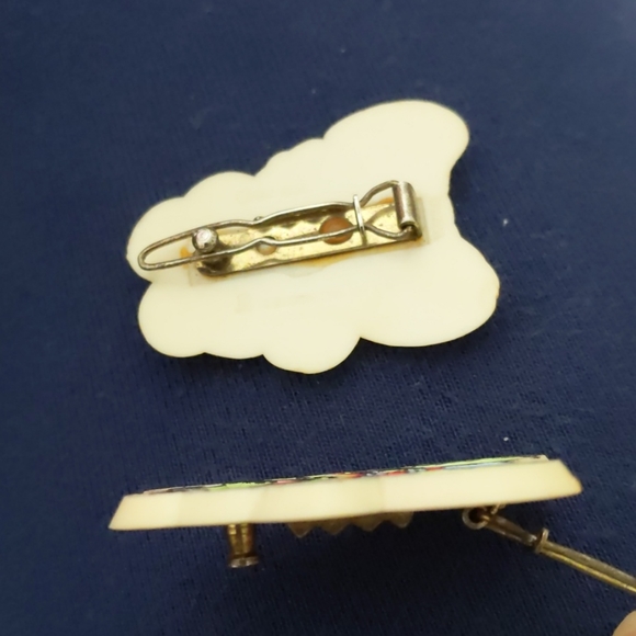 Set of Vintage "Muppet Babies" Kermit Barrettes - Picture 5 of 8